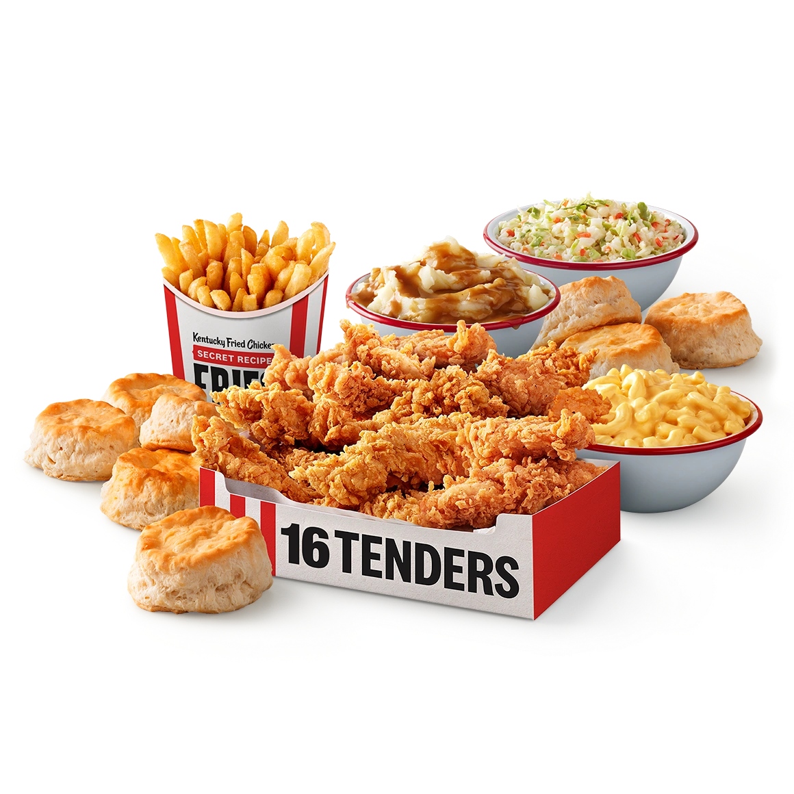 16 pc. Tenders Meal