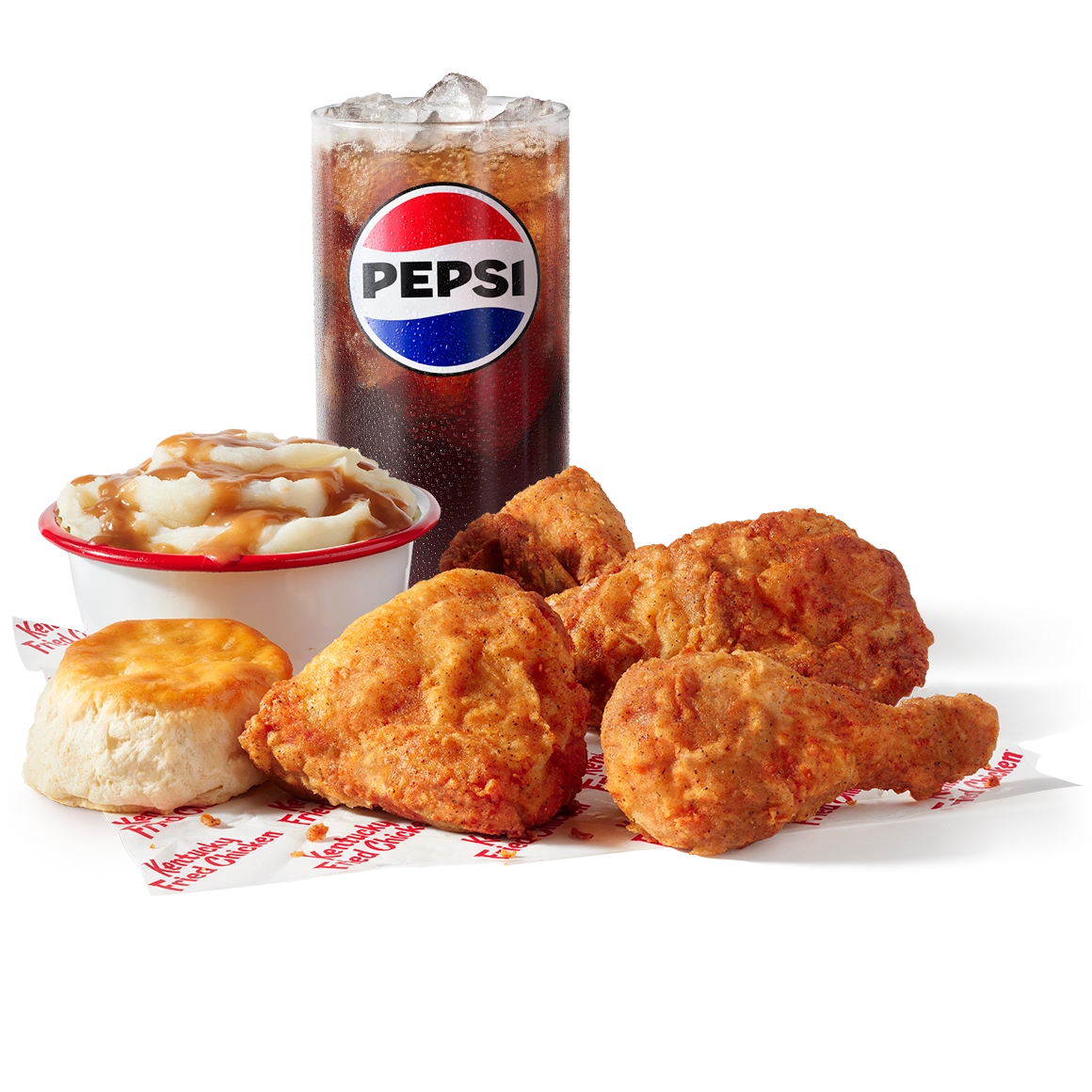 KFC Menu with Prices: 4 pc. Chicken Combo