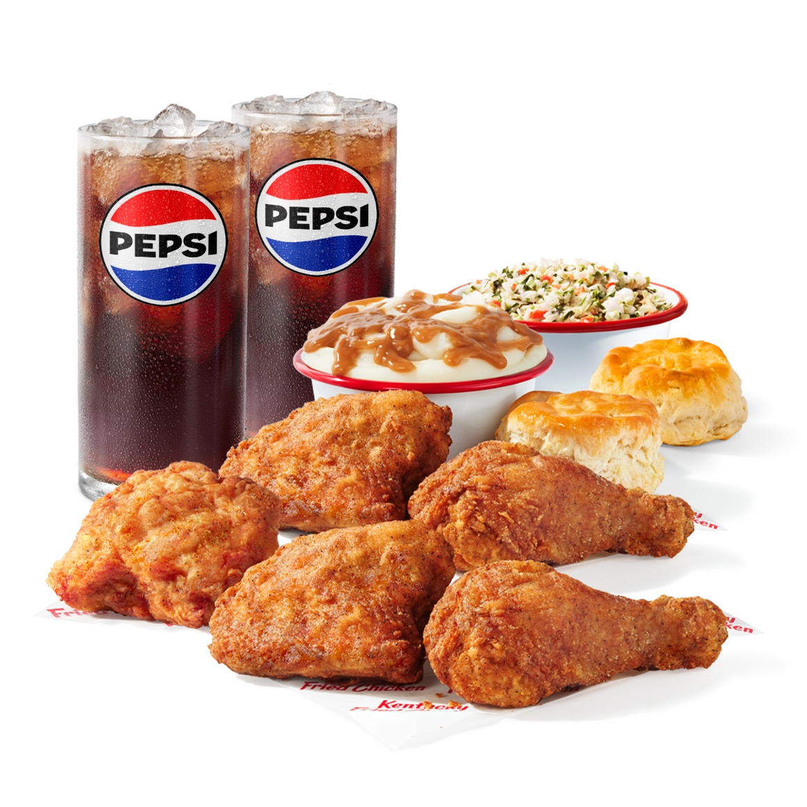 Meal for Two: 5 pc. Chicken Combo