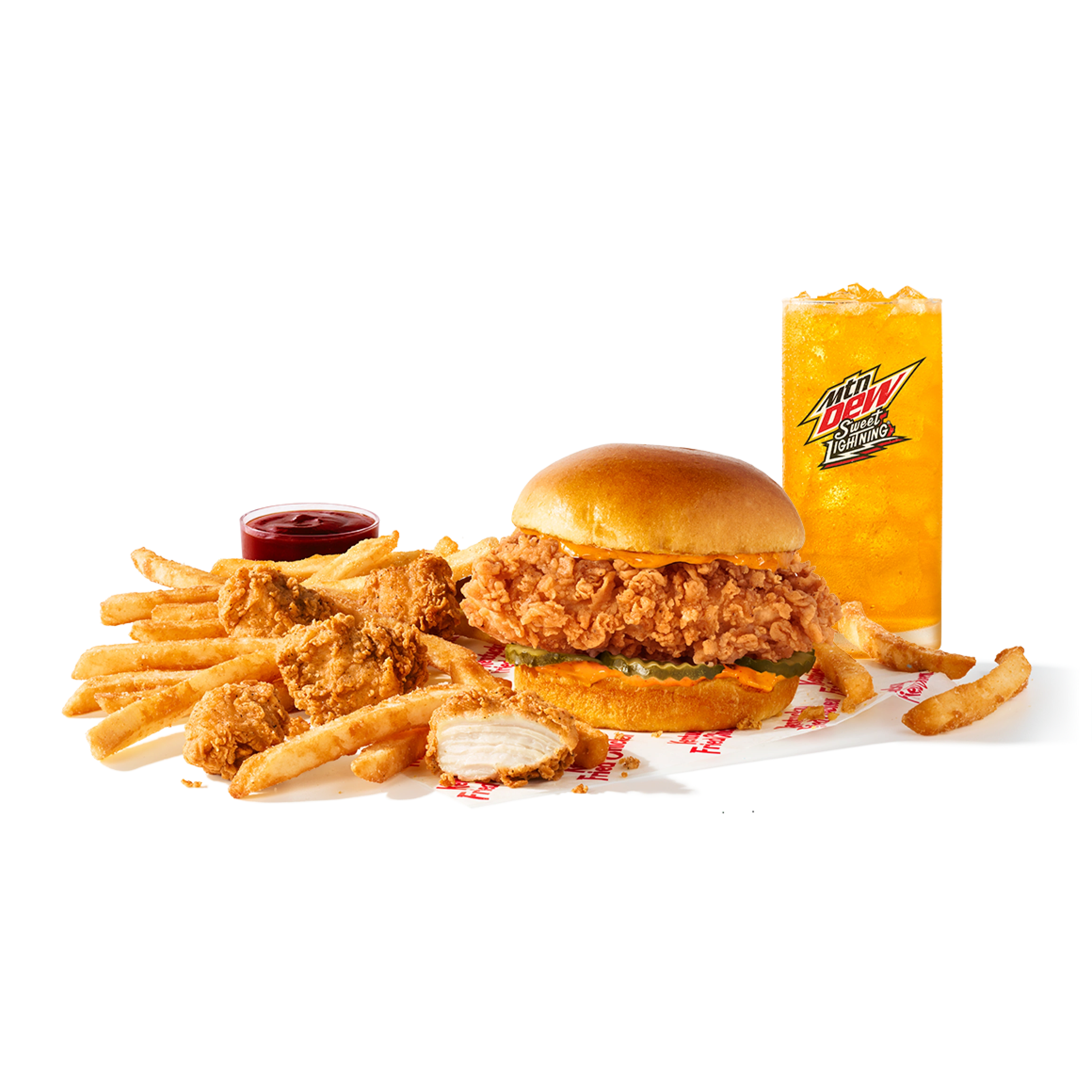 Spicy Chicken Sandwich + Nuggets Big Box Meal